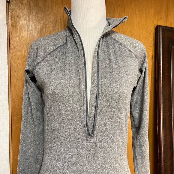Nike Pro dri fit long sleeve 1/2 zip running top - Picture 7 of 12